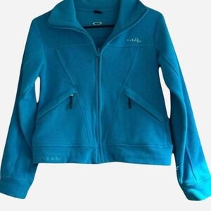 Y2K Oakley Fleece Zip Up Jacket